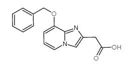 (8-苄氧基-咪唑并[1,2-a]吡啶-2-基)-乙酸结构式