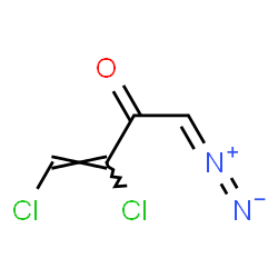 3-Buten-2-one,3,4-dichloro-1-diazo- structure