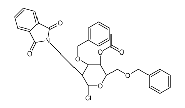 4-O-acetyl-3,6-di-O-benzyl-2-deoxy-2-phthalimido-alpha,beta-glucopyranosyl chloride picture