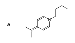 1-butyl-N,N-dimethylpyridin-1-ium-4-amine,bromide Structure