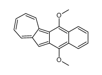 Naphth[2,3-a]azulene, 5,12-dimethoxy Structure