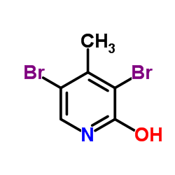 3,5-dibromo-4-methylpyridin-2-ol Structure