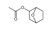 7-oxabicyclo[2.2.1]heptan-3-yl acetate结构式