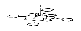 {manganese(III) tetraphenylporphyrine(F)} Structure