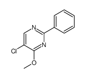 5-chloro-4-methoxy-2-phenylpyrimidine结构式