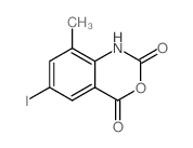 6-iodo-8-methyl-1H-3,1-benzoxazine-2,4-dione Structure