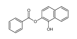 2-benzoyloxy-1-naphthol结构式