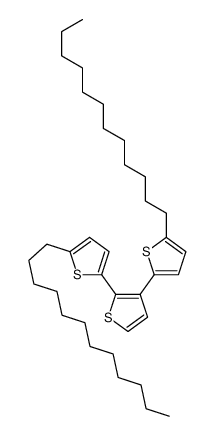 2,3-bis(5-dodecylthiophen-2-yl)thiophene结构式