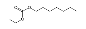 iodomethyl octyl carbonate Structure