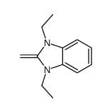 1,3-diethyl-2-methylidenebenzimidazole Structure