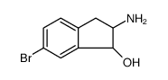 1H-Inden-1-ol, 2-amino-6-bromo-2,3-dihydro结构式