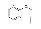 2-prop-2-ynoxypyrimidine Structure