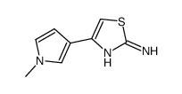 4-(1-METHYL-1H-PYRROL-3-YL)THIAZOL-2-AMINE structure