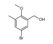 (5-Bromo-2-methoxy-3-methylphenyl)?methanol Structure