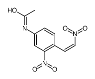 N-[3-nitro-4-[(E)-2-nitroethenyl]phenyl]acetamide结构式