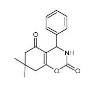 7,7-dimethyl-4-phenyl-4,6,7,8-tetrahydro-2H-1,3-benzoxazine-2,5(3H)-dione Structure