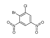 2-bromo-1-chloro-3,5-dinitro-benzene Structure