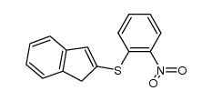 2-(2'-nitrophenylthio)indene Structure