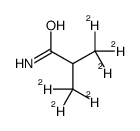 3,3,3-trideuterio-2-(trideuteriomethyl)propanamide结构式