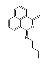 3-(butylimino)benzo[de]isochromen-1(3H)-one结构式