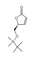 (5S)-(5-tert-Butyldimethylsiloxymethyl)furan-2(5H)-one Structure