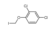 2,4-dichloro-α-iodoanisole Structure