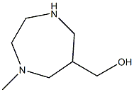 (1-methyl-1,4-diazepan-6-yl)methanol Structure