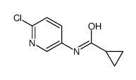 N-(6-chloropyridin-3-yl)cyclopropanecarboxamide结构式