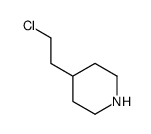 4-(2-Chloroethyl)piperidine Structure