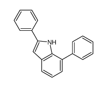 2,7-diphenyl-1H-indole结构式
