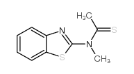 Ethanethioamide, N-2-benzothiazolyl-N-methyl- (9CI)结构式