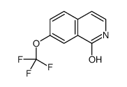 7-(trifluoromethoxy)-2H-isoquinolin-1-one结构式