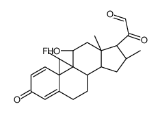 21-Dehydro Desoxymetasone结构式