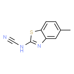 Cyanamide, (5-methyl-2-benzothiazolyl)- (9CI)结构式