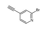 2-Bromo-4-ethynylpyridine Structure