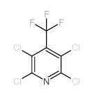 2,3,5,6-Tetrachloro-4-(trifluoromethyl)pyridine结构式