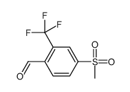4-methylsulfonyl-2-(trifluoromethyl)benzaldehyde picture