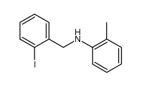 N-(2-iodobenzyl)-2-methylaniline结构式