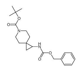 tert-Butyl 1-{[(benzyloxy)carbonyl]amino}-6-azaspiro[2.5]octane-6-carboxylate结构式