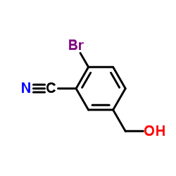 2-溴-5-(羟基甲基)苯甲腈图片