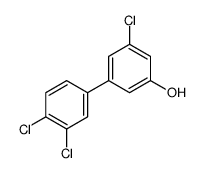 3-chloro-5-(3,4-dichlorophenyl)phenol结构式