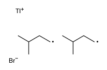 bromo-bis(3-methylbutyl)thallane Structure