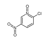 2-Chloro-5-nitropyridine-1-oxide Structure