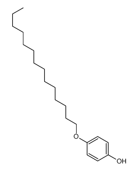 4-tetradecoxyphenol Structure