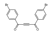 1,4-bis-(4-bromo-phenyl)-but-2-yne-1,4-dione结构式