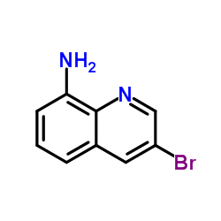 3-Bromo-8-quinolinamine structure