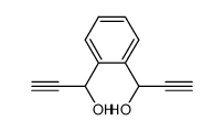 1-[2-(1-hydroxy-prop-2-ynyl)-phenyl]-prop-2-yn-1-ol结构式