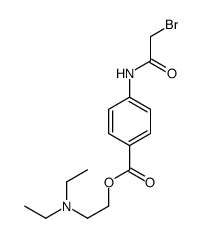 4-bromoacetamidoprocaine结构式
