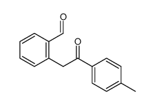 2-(2-oxo-2-(p-tolyl)ethyl)benzaldehyde结构式