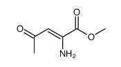 2-Pentenoic acid, 2-amino-4-oxo-, methyl ester (9CI) Structure
